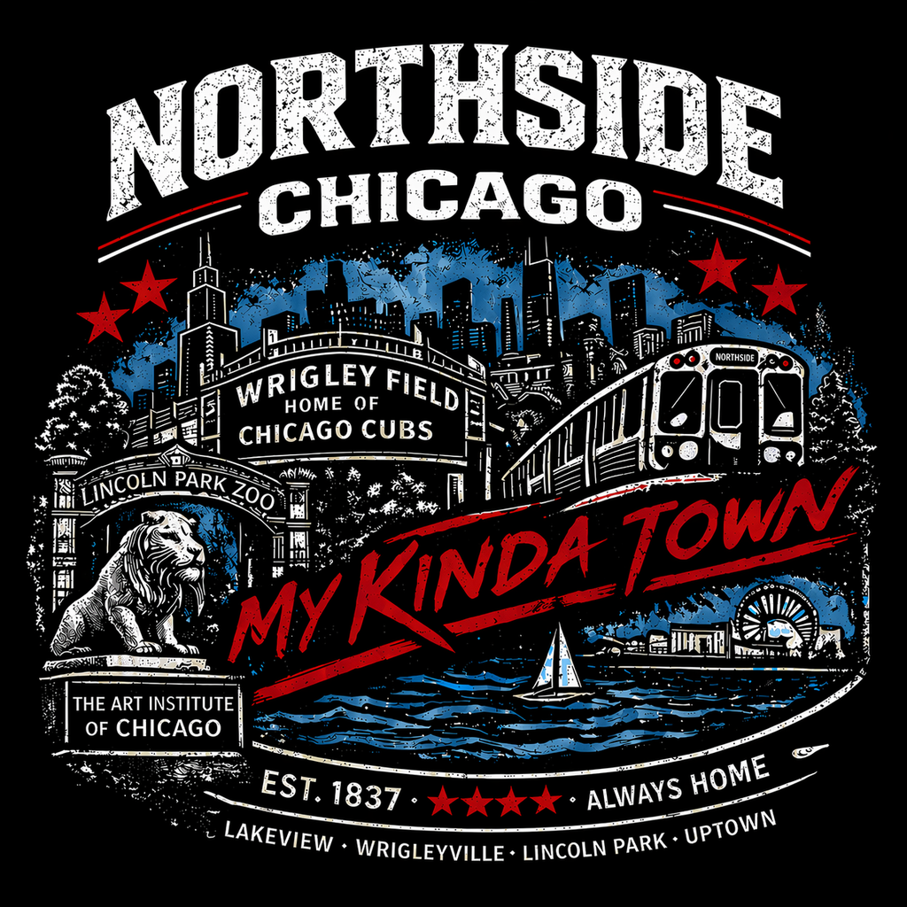 Northside Chicago – My Kinda Town T-Shirt