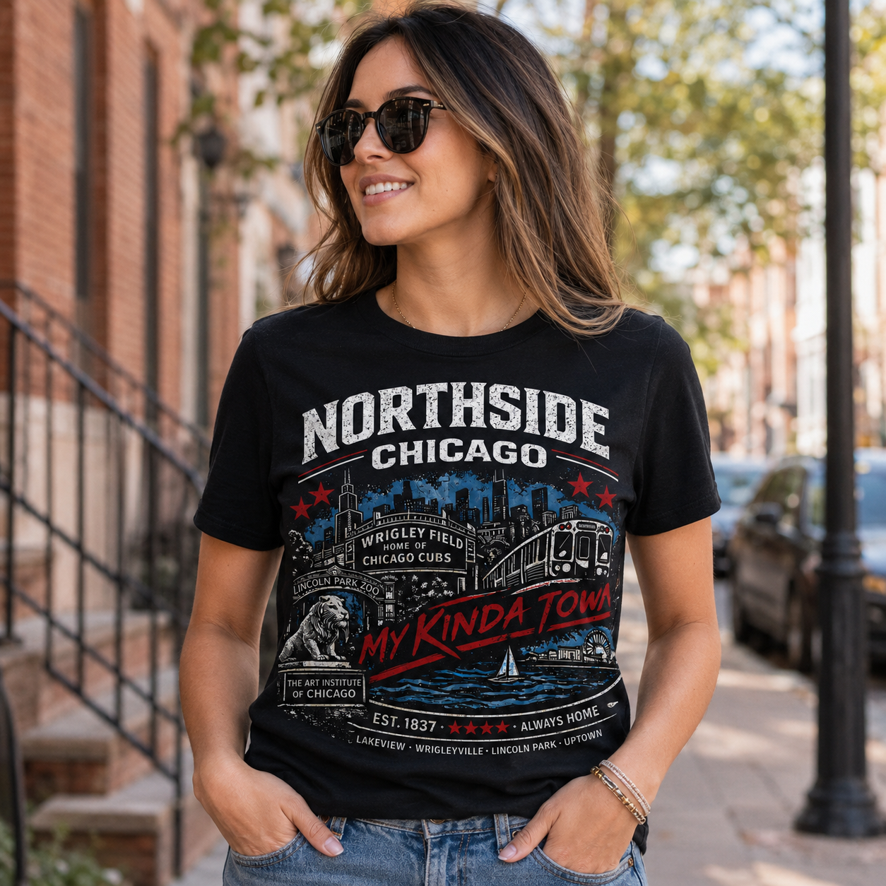 Northside Chicago – My Kinda Town T-Shirt