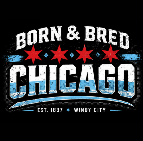 Born & Bred Chicago Graphic Tee
