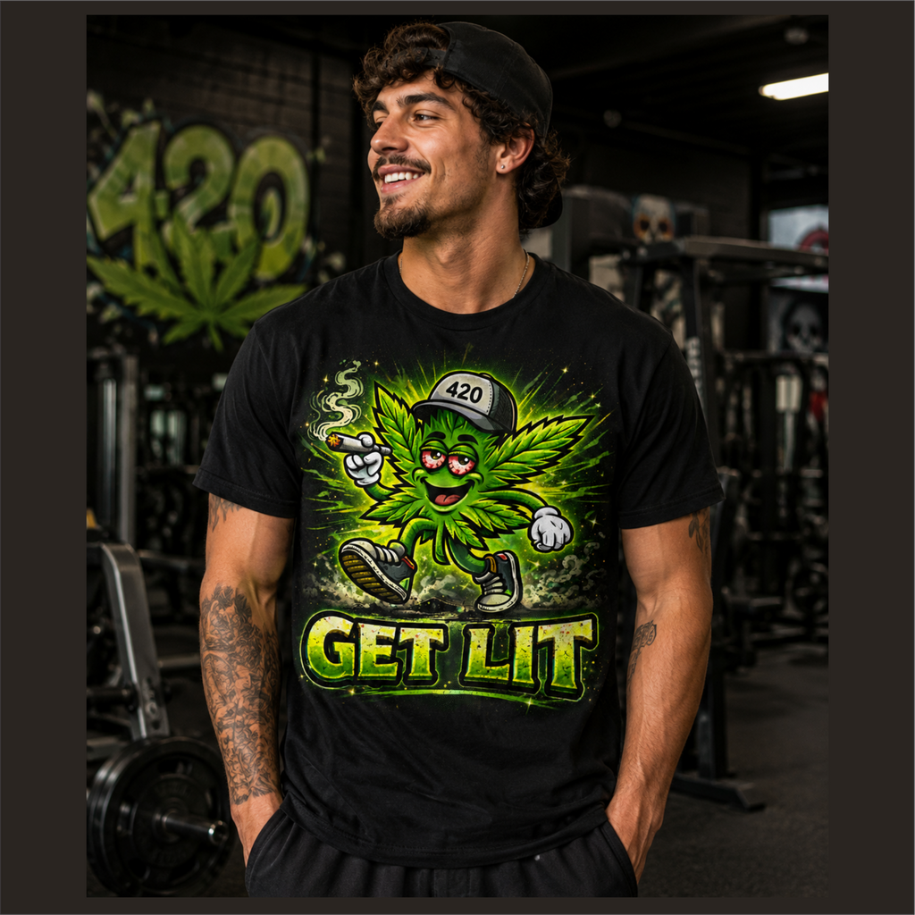 Get Lit 420 Graphic Tee