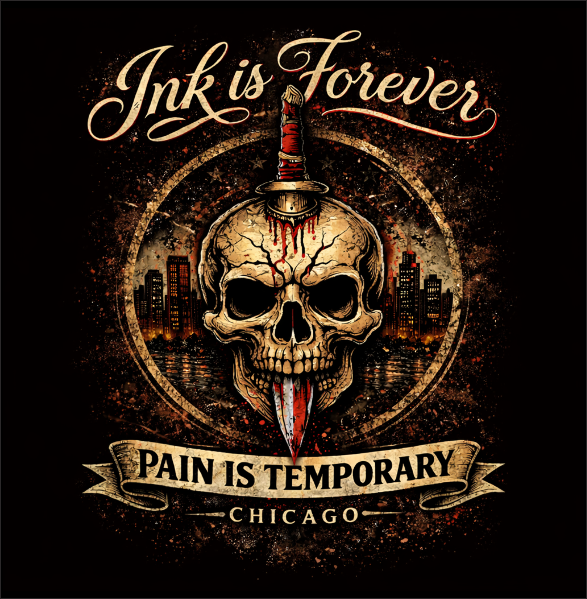 Ink is Forever, Pain is Temporary T-Shirt