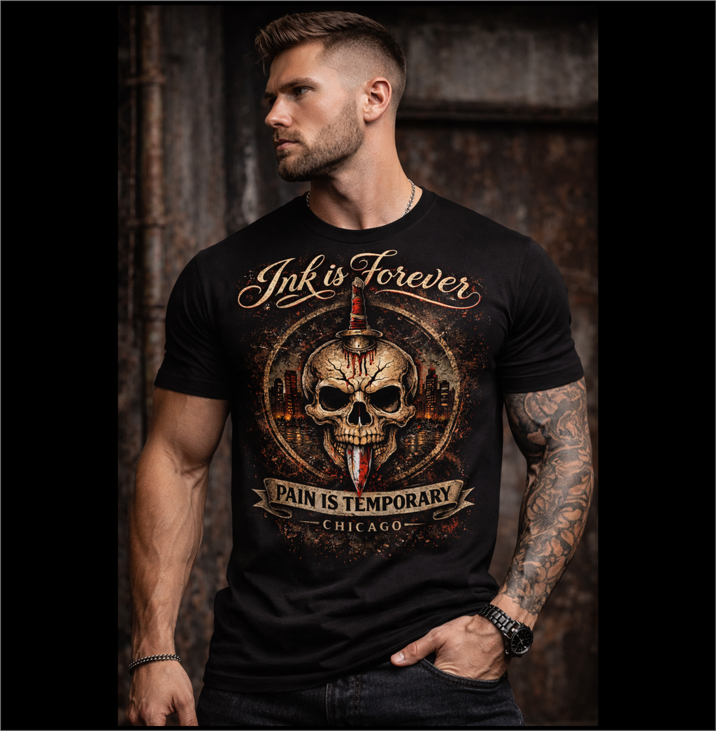 Ink is Forever, Pain is Temporary T-Shirt