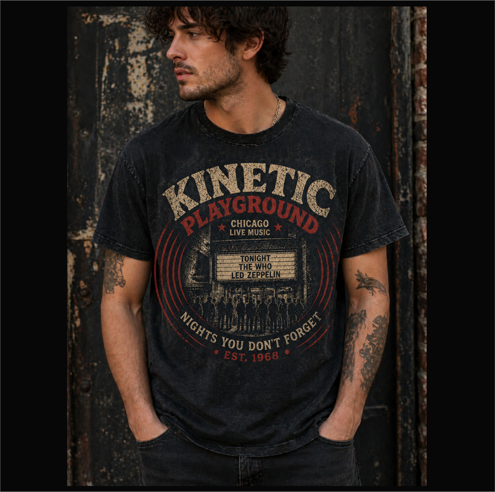 Kinetic Playground Chicago Graphic Tee