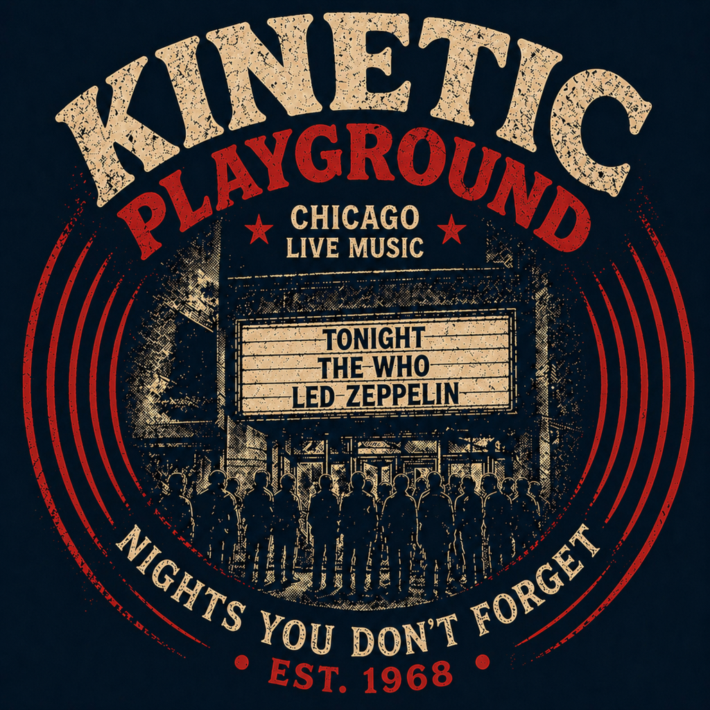 Kinetic Playground Chicago Graphic Tee