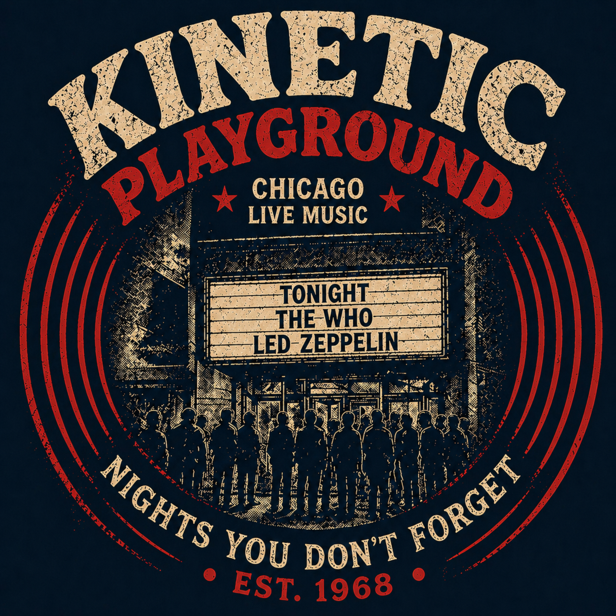 Kinetic Playground Chicago Graphic Tee