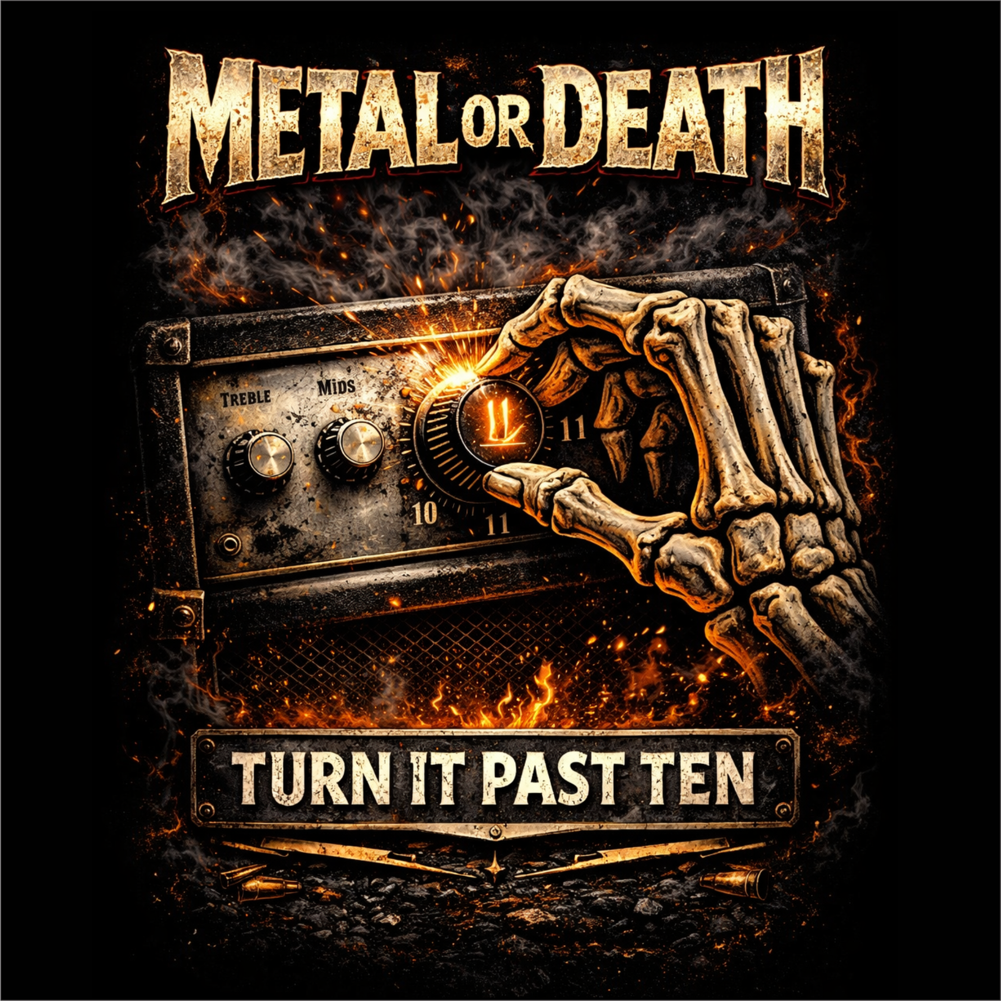 Metal or Death Graphic Tee