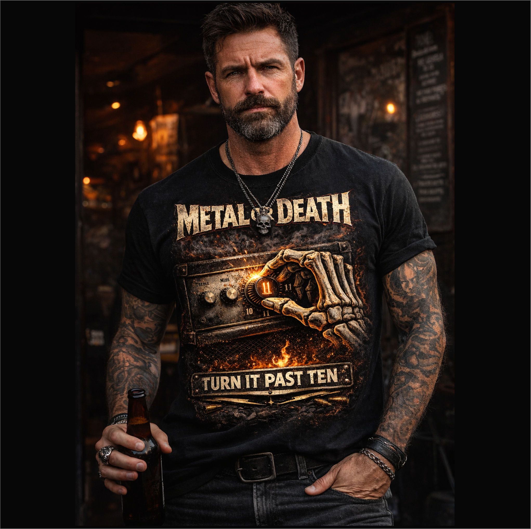 Metal or Death Graphic Tee
