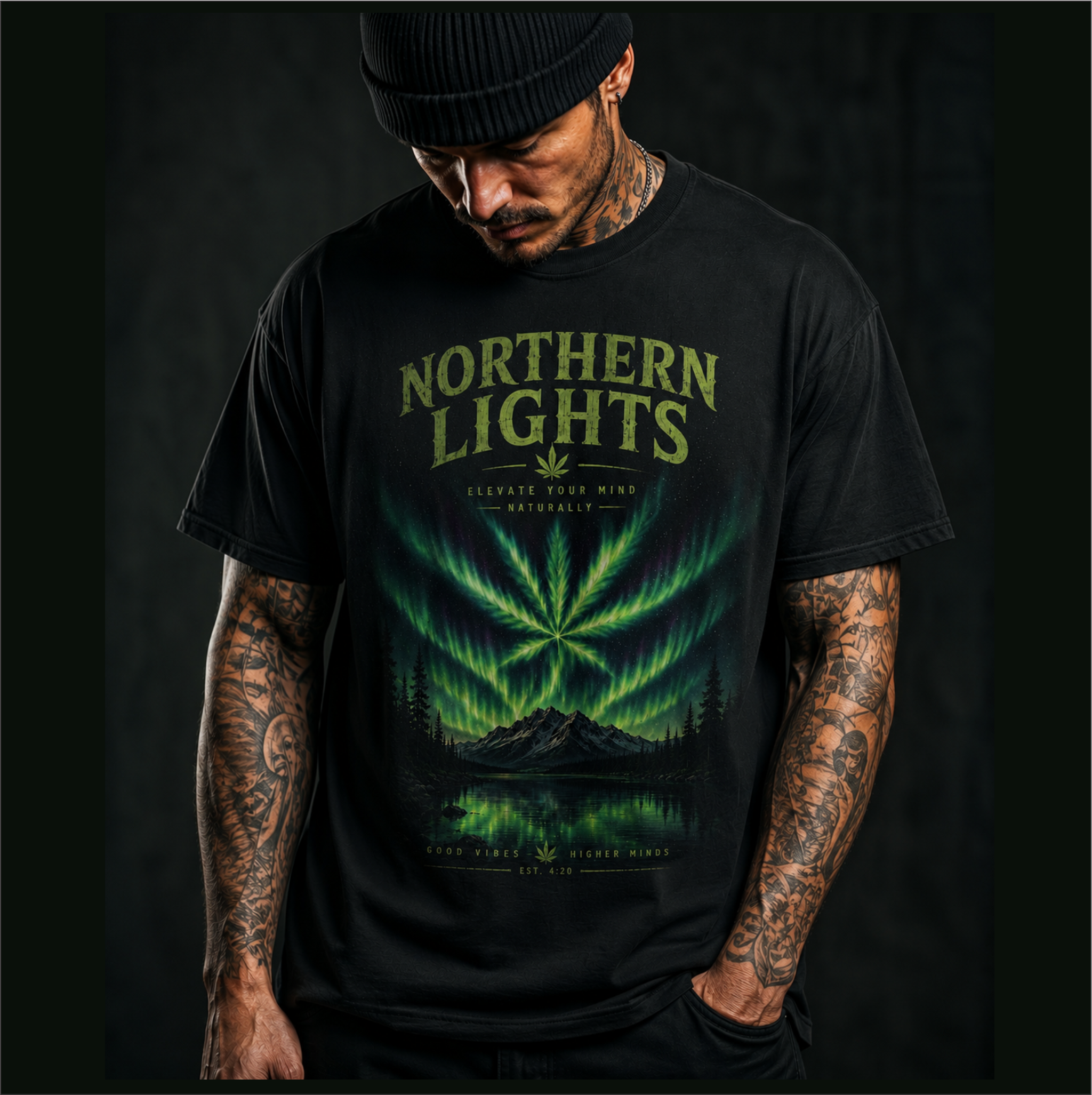 Northern Lights Graphic Tee