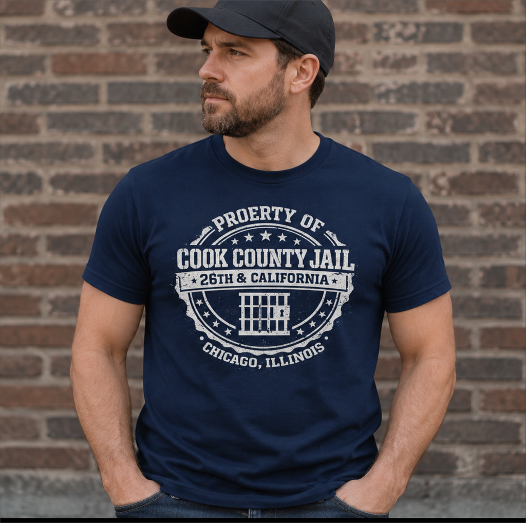 Property of Cook County Jail Tee