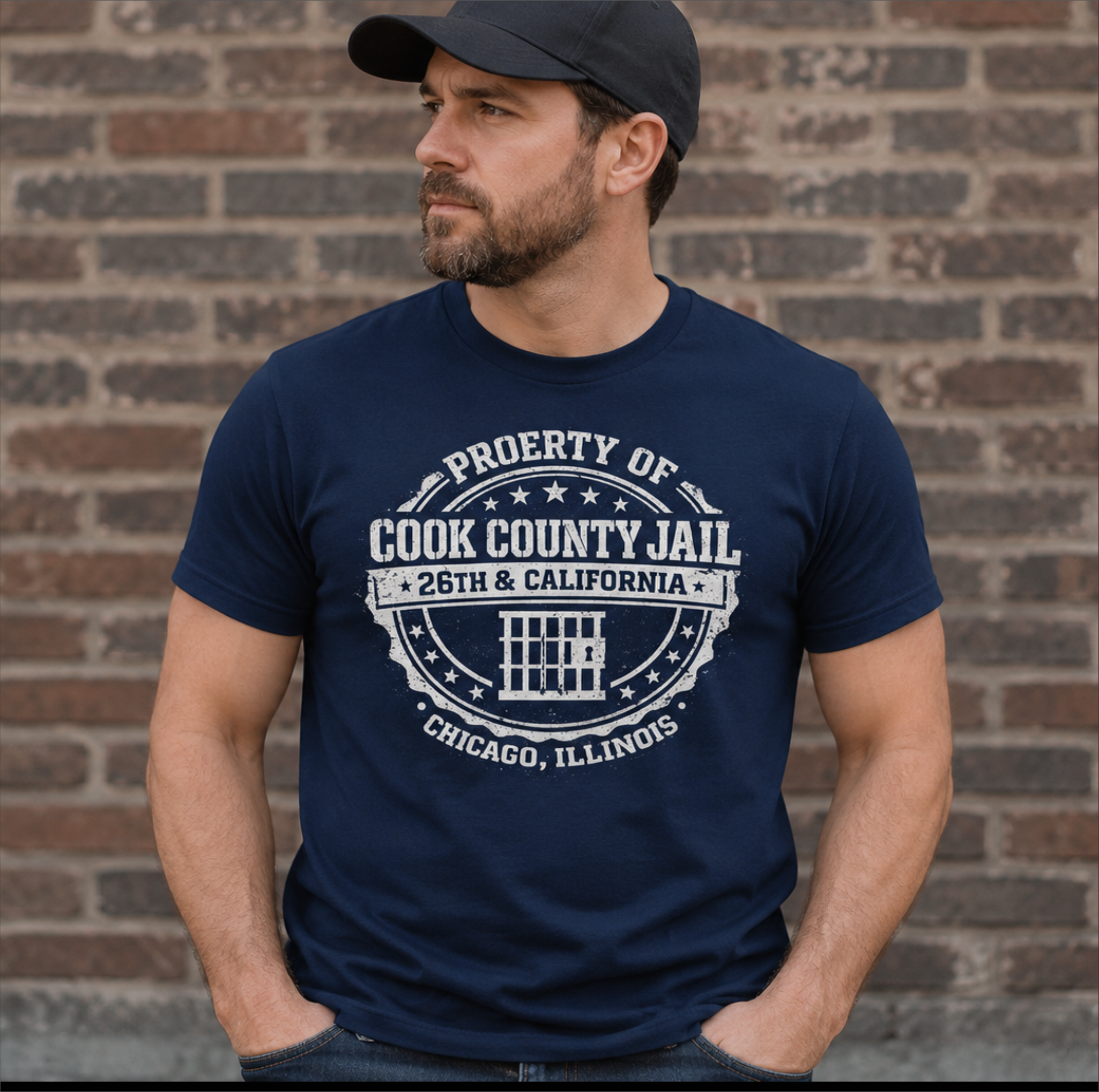 Property of Cook County Jail Tee