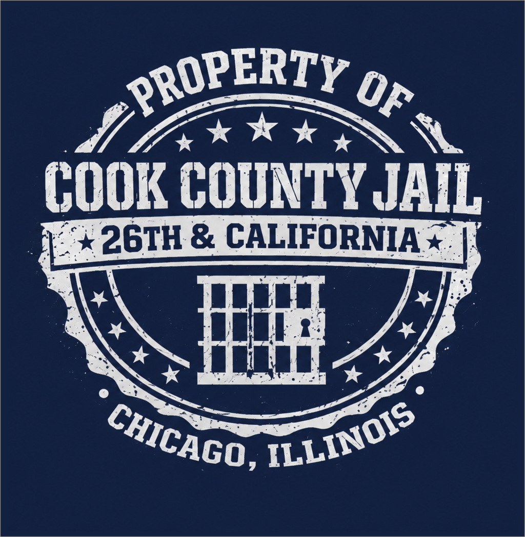 Property of Cook County Jail Tee