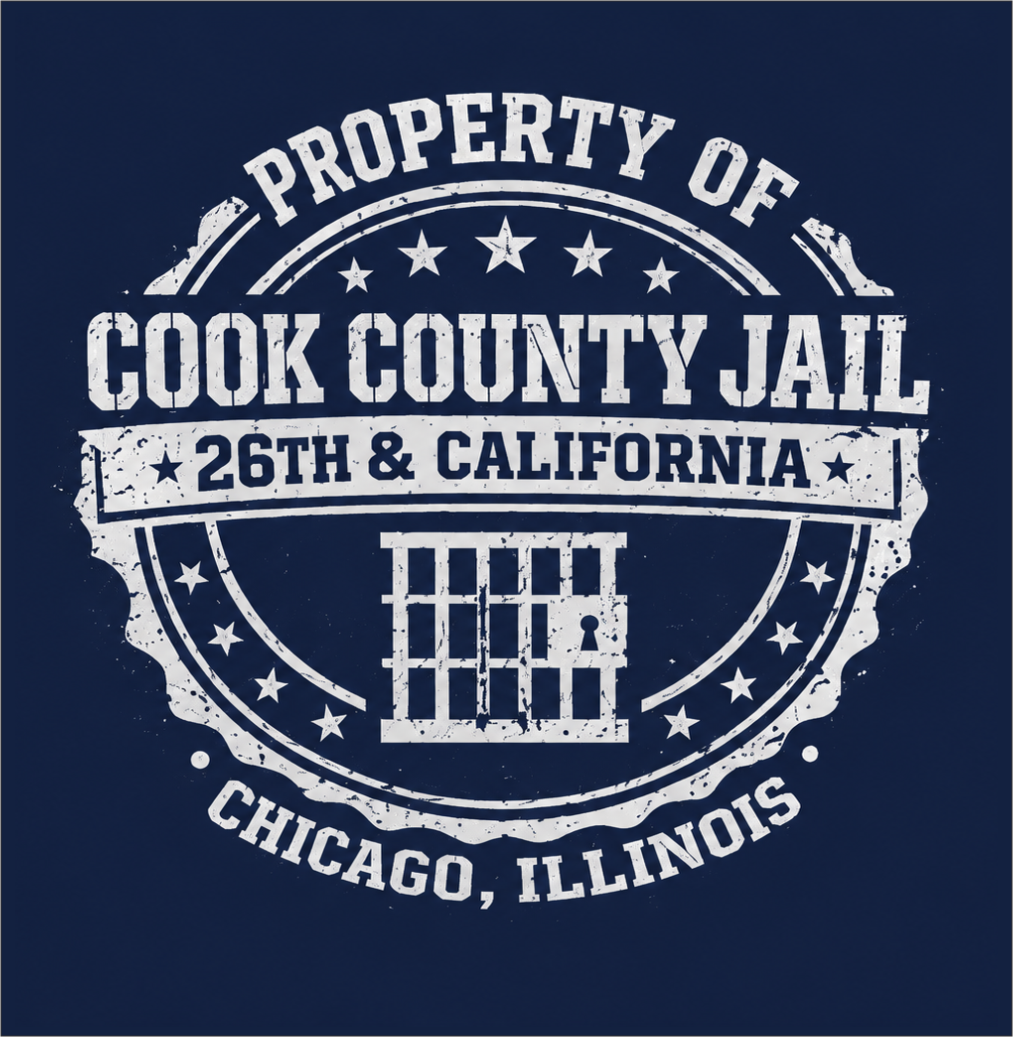 Property of Cook County Jail Tee