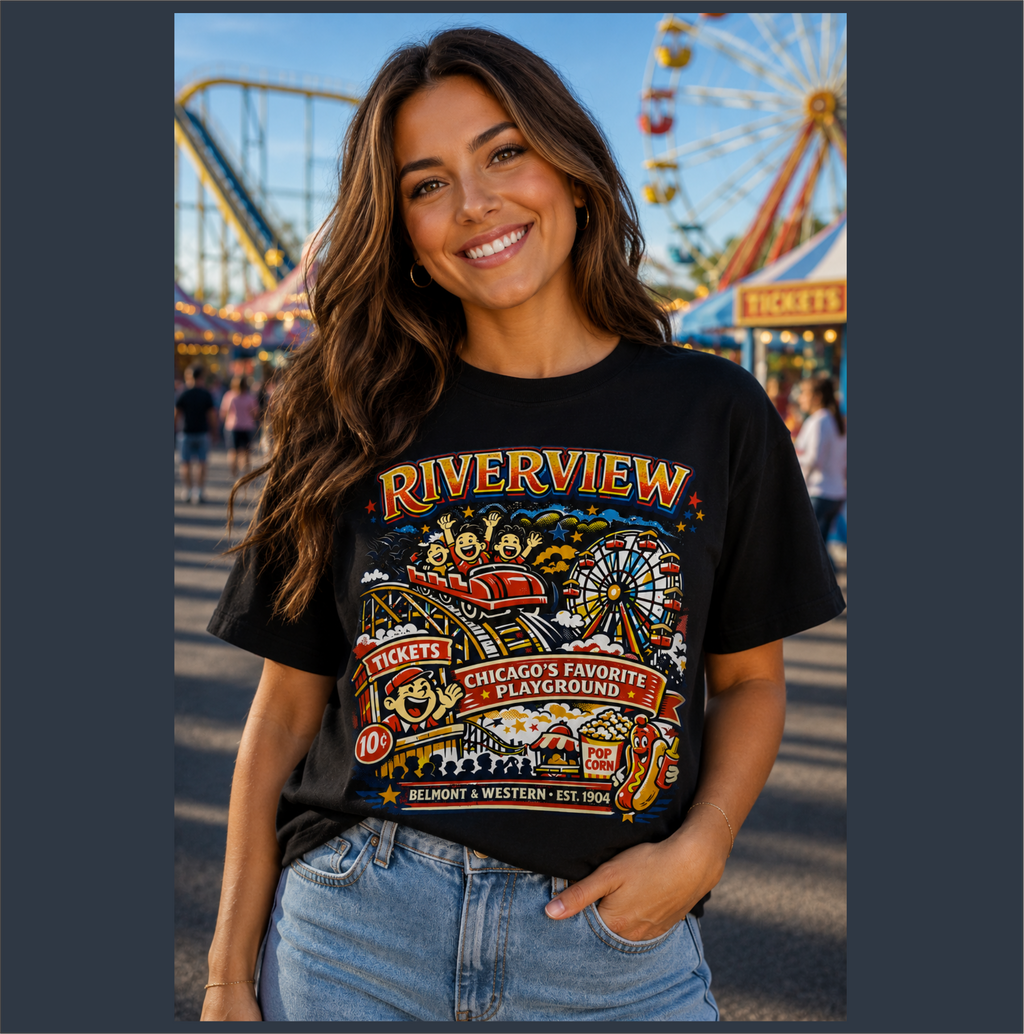 Riverview – Chicago's Favorite Playground Graphic Tee