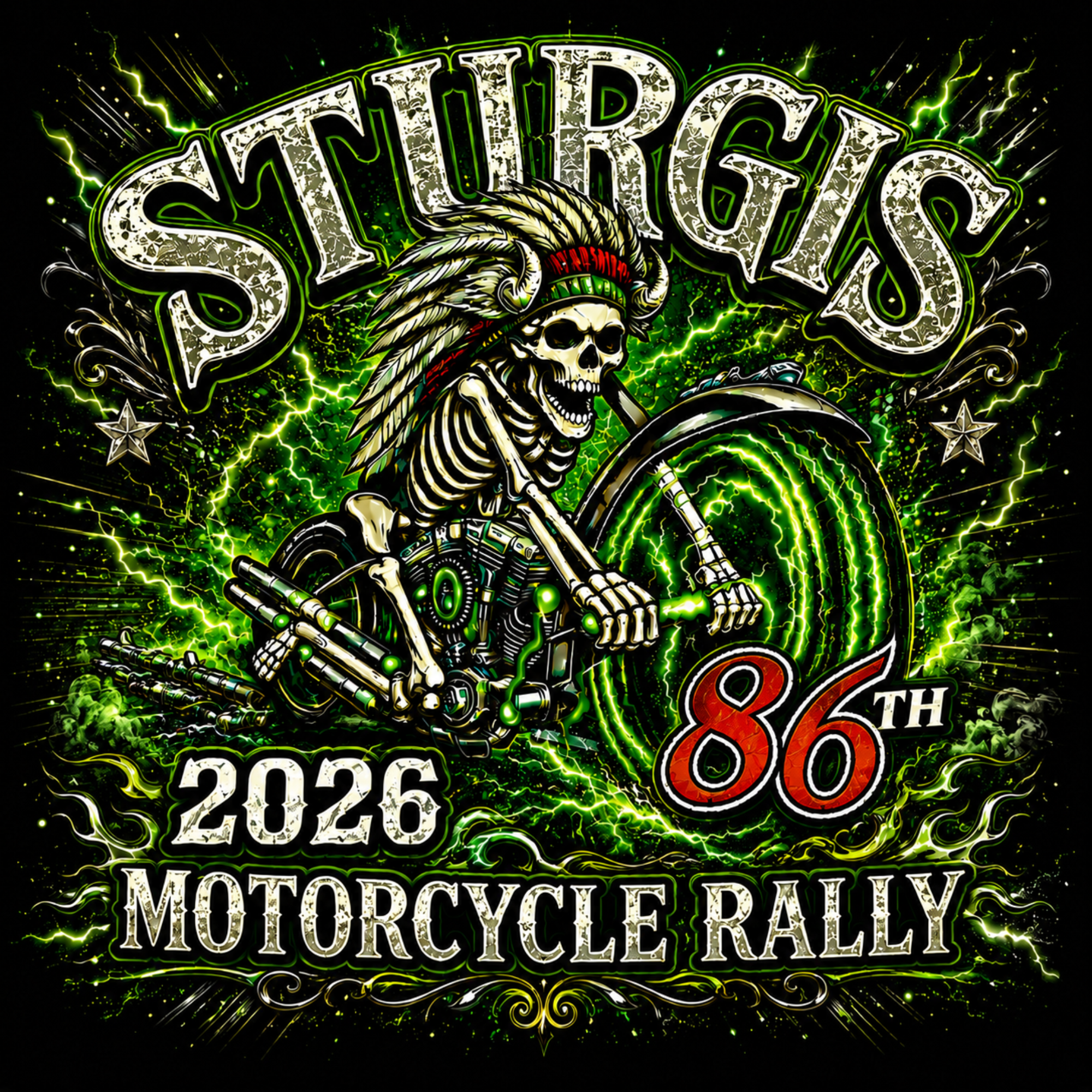 Sturgis 86th Annual Motorcycle Rally Tee